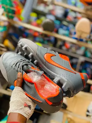 Gray Boots Nike