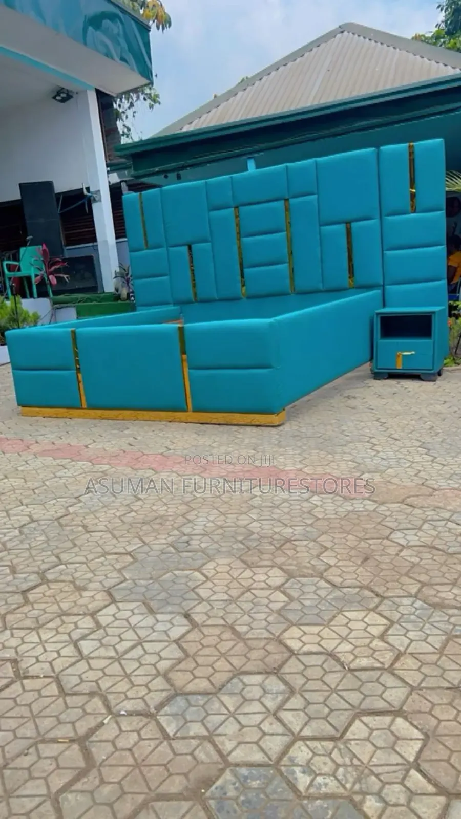 6x6ft Dressed Bed Call Us On