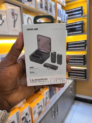 Green 2 in 1 Digit Microphone