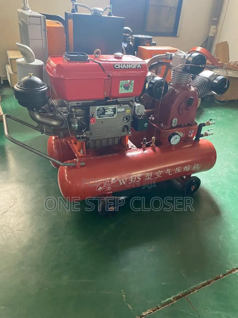 Heavy Duty Compressor Used in Mining for Double Tank Disle