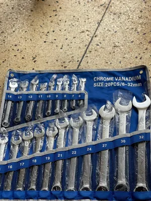 Chrome Vanadium Spanner Set 6-32mm