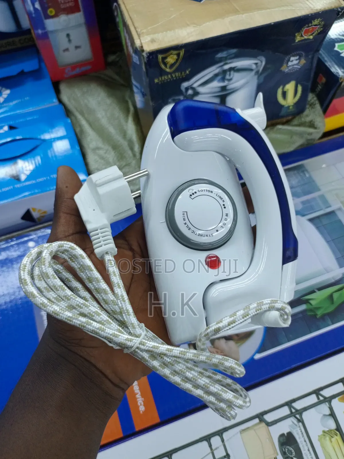 Hetian Folding Travel Steam Iron