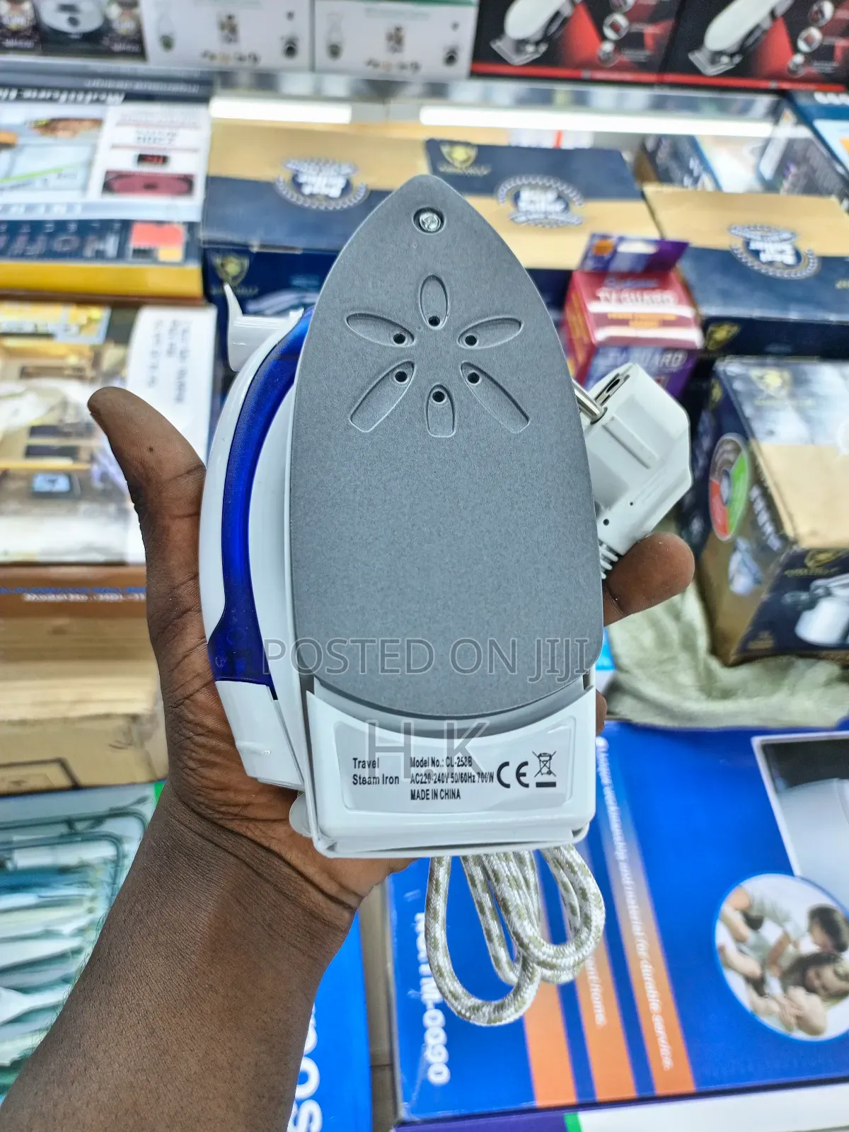 Hetian Folding Travel Steam Iron