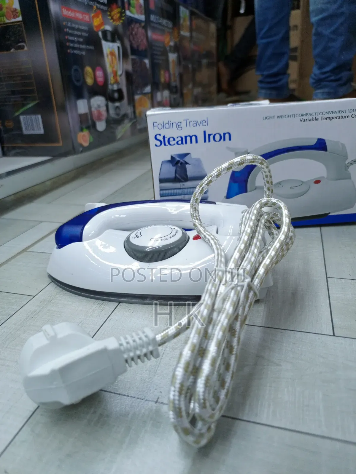 Hetian Folding Travel Steam Iron