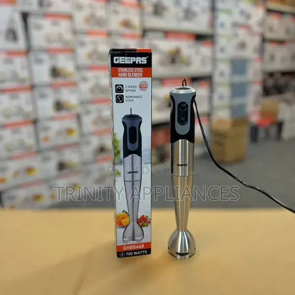 Geepas,700W Stainless Steel Hand Blender, GHB5468