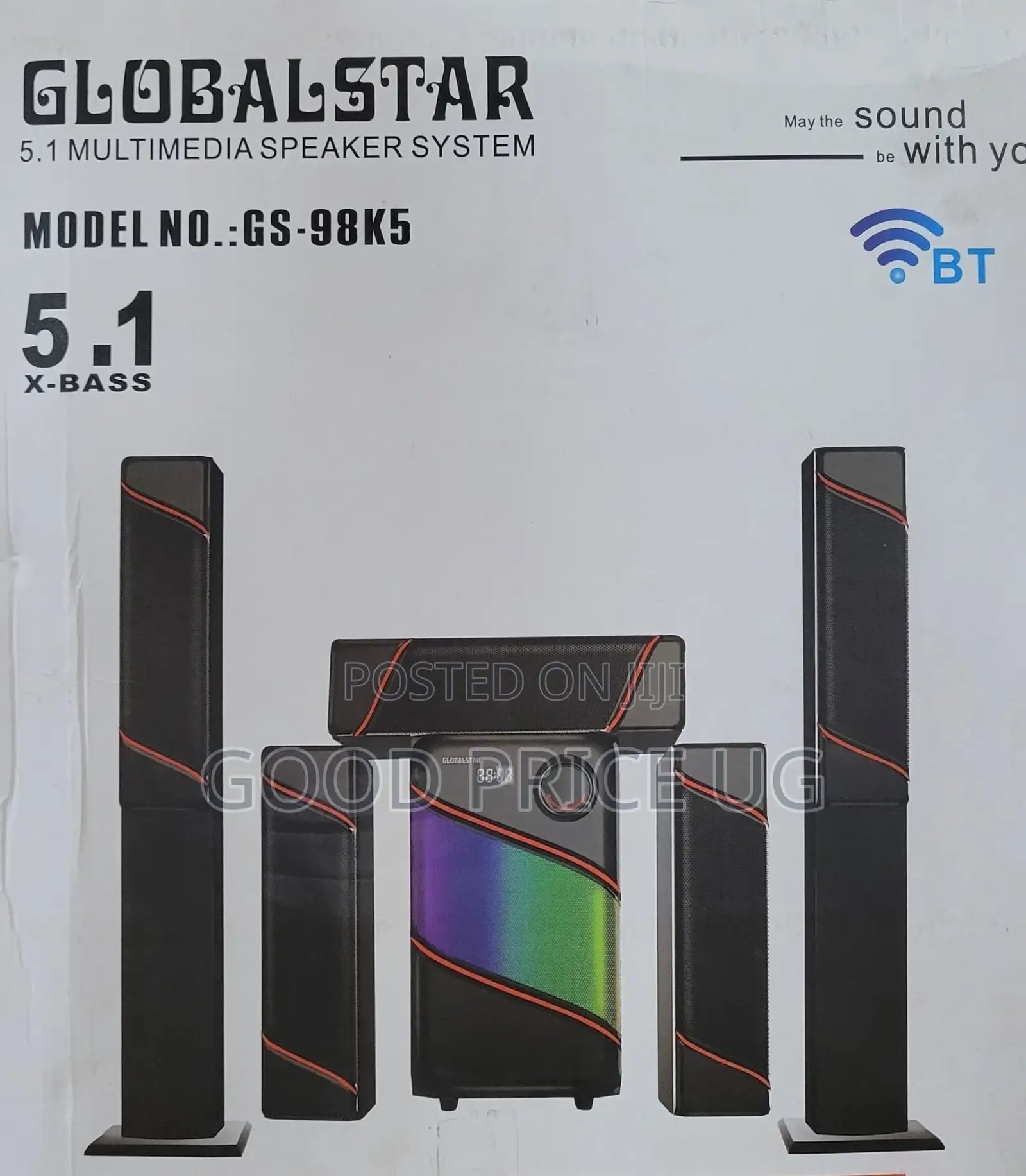 Global Star 5.1CH X-Bass Speaker