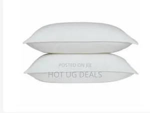 Photo - Big Fibre Pillows Pair (2pcs) -white