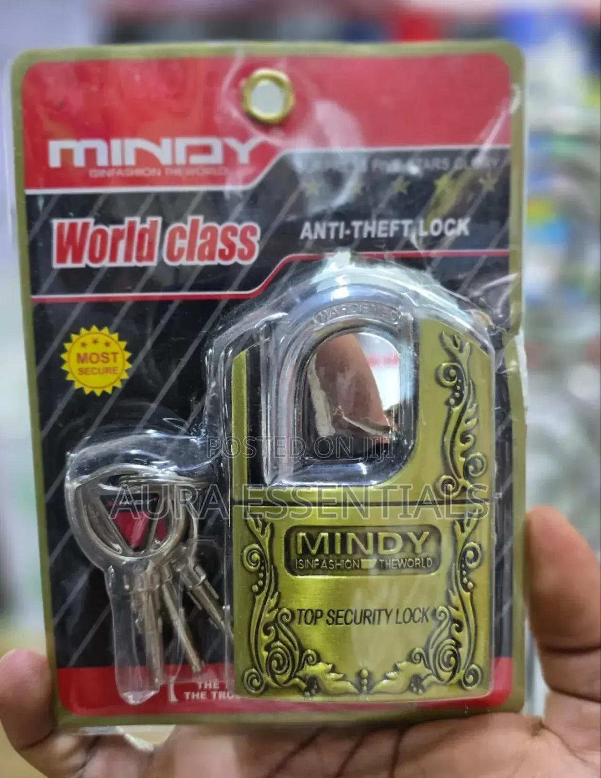 Mindy Top Security Lock