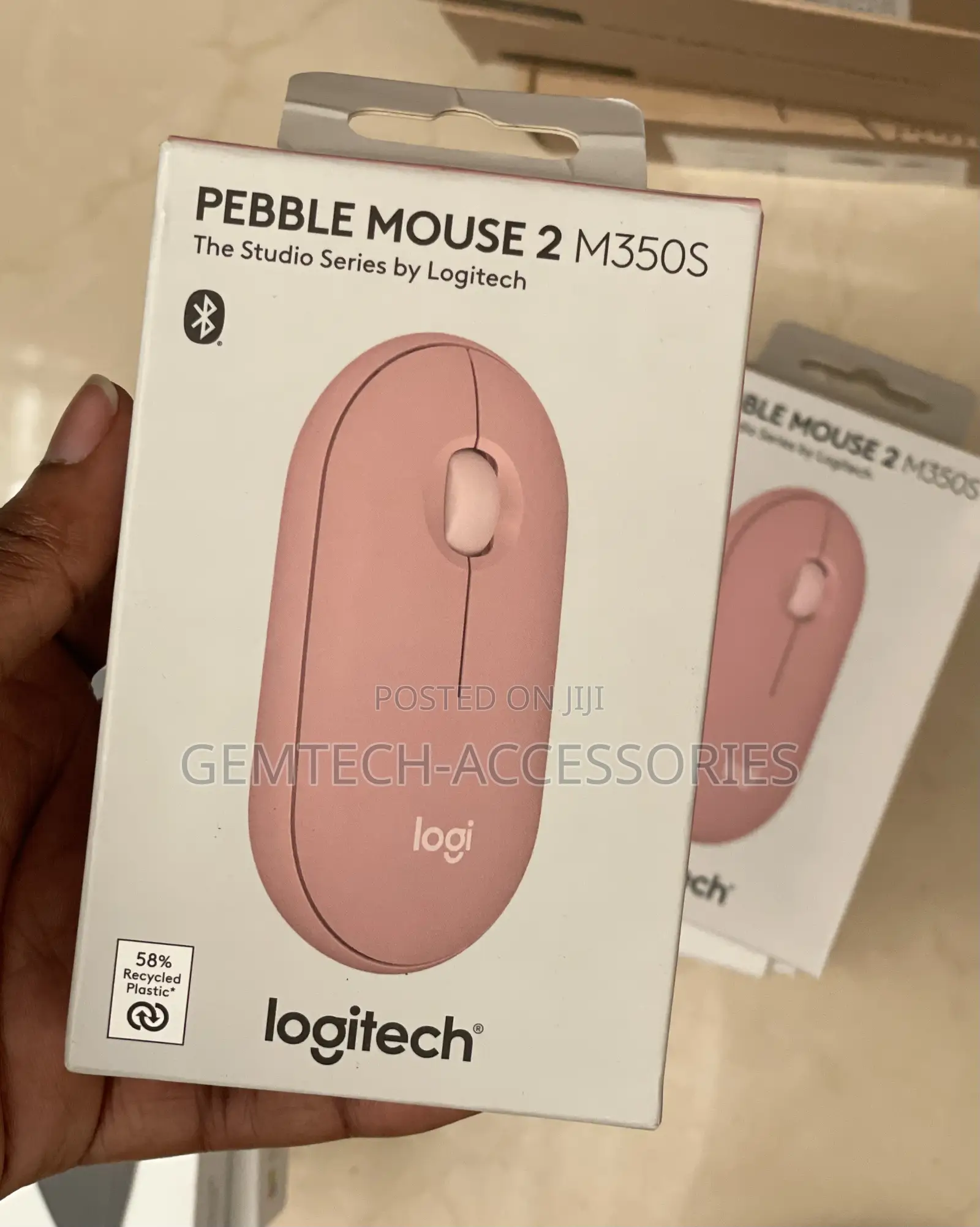 Multi Device M350s Wireless Bluetooth Pebble Mouse Logitech