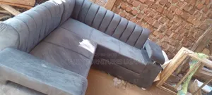 Spanish Design Gray Couch