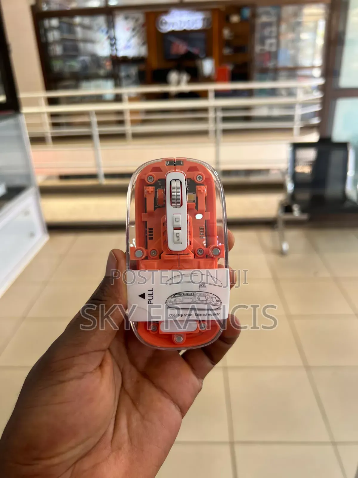 Transparent Wireless Mouse Original