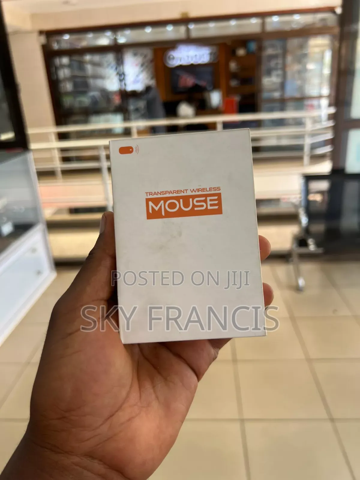 Transparent Wireless Mouse Original