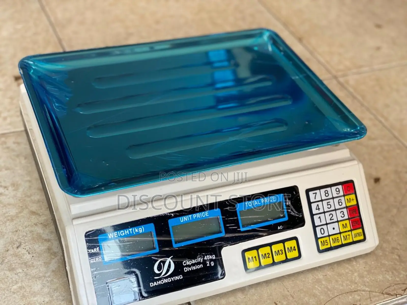 ACS 40kg D= 5g Best Quality Computing Tabletop Scale.