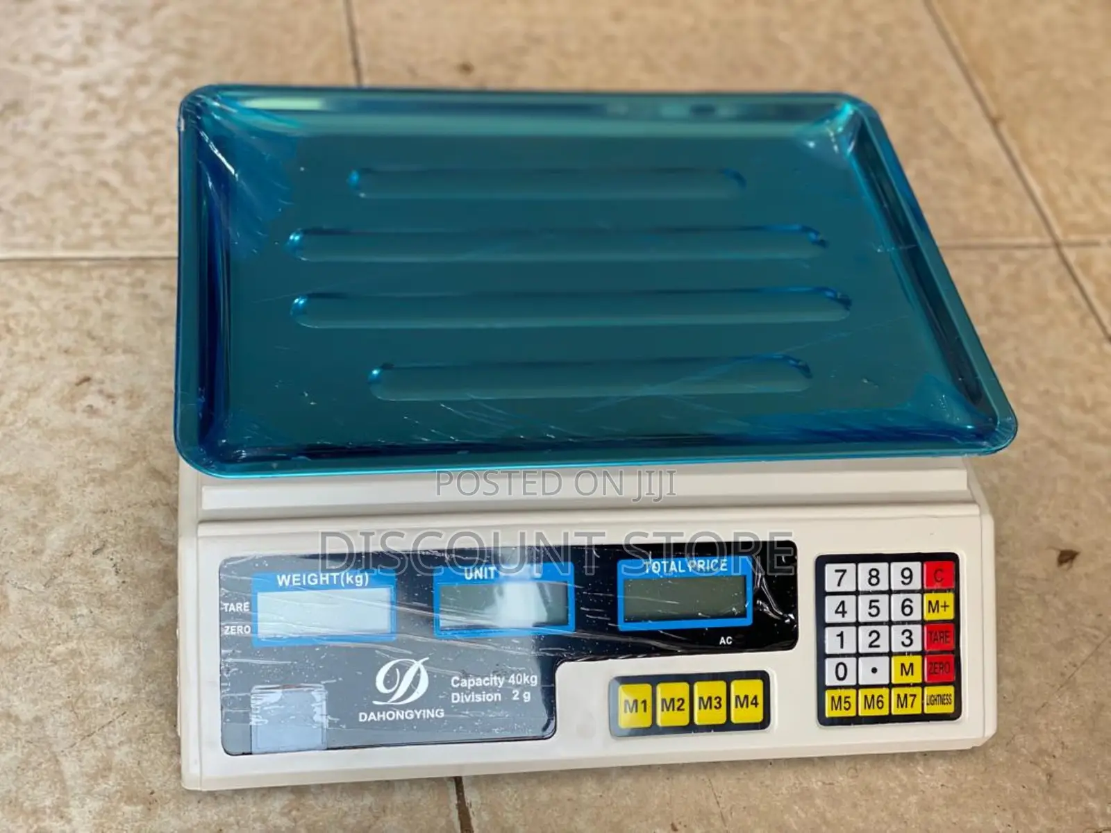 ACS 40kg D=5g Weighing Heavy-Duty Digital Tabletop Scale.