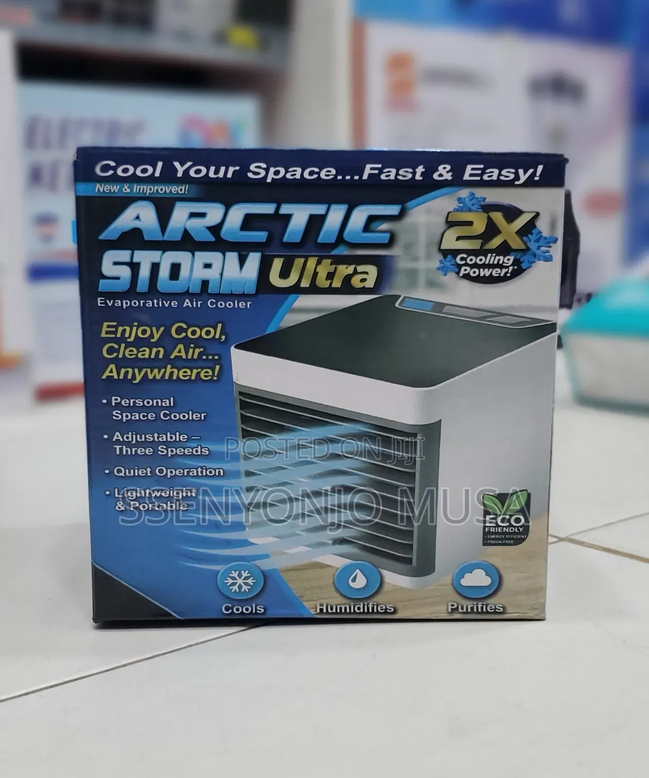 Arctic Storm Ultra Evaporative Air Cooler - 3 Speed, Led-