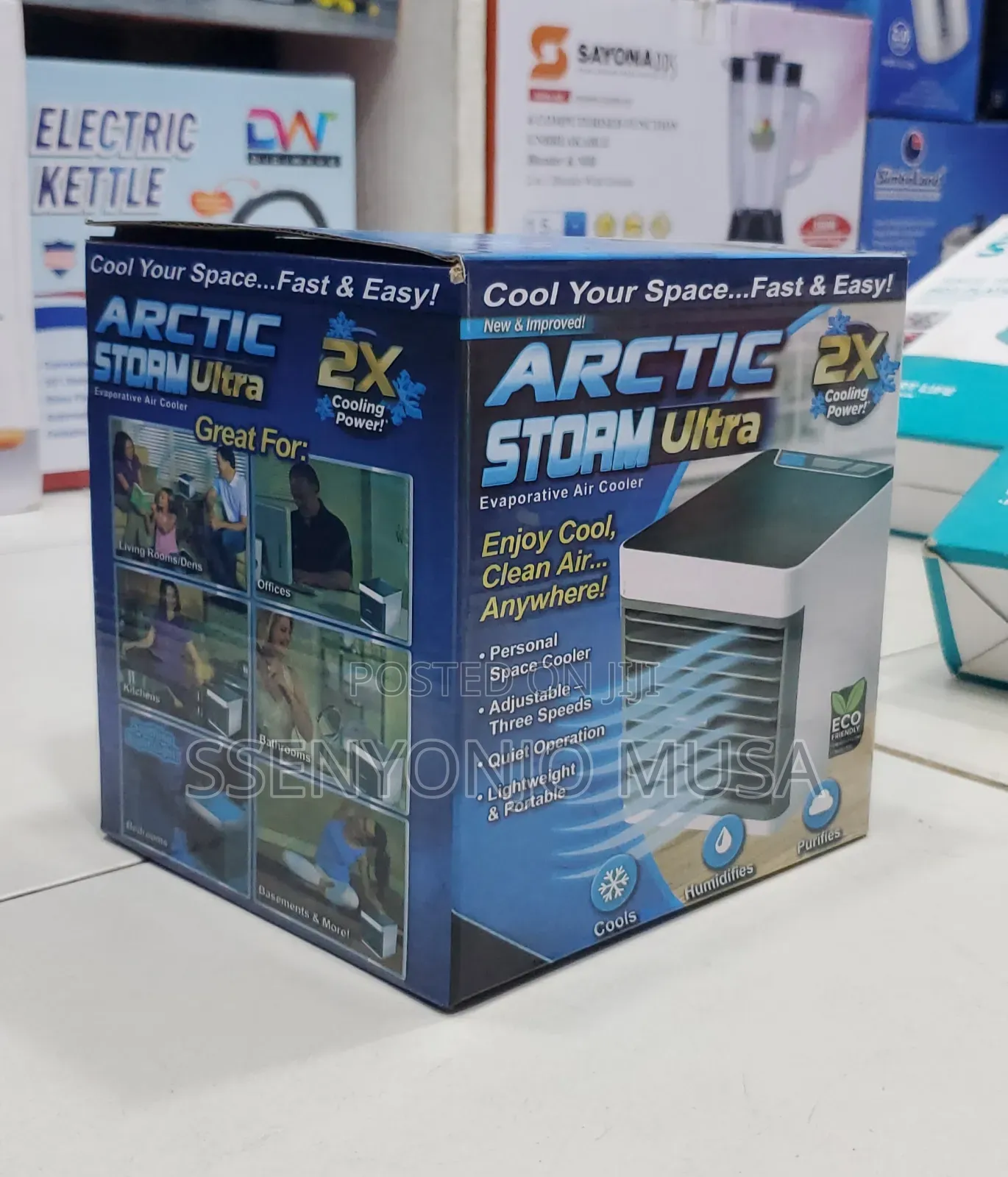 Arctic Storm Ultra Evaporative Air Cooler - 3 Speed, Led-