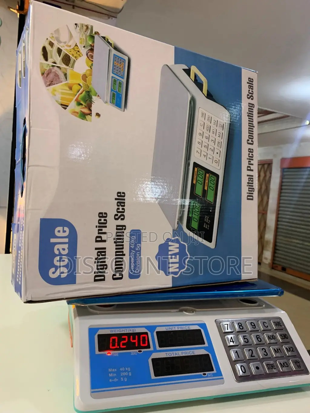 ACS 40kg D= 5g Portable Electric Tabletop Scales in Uganda