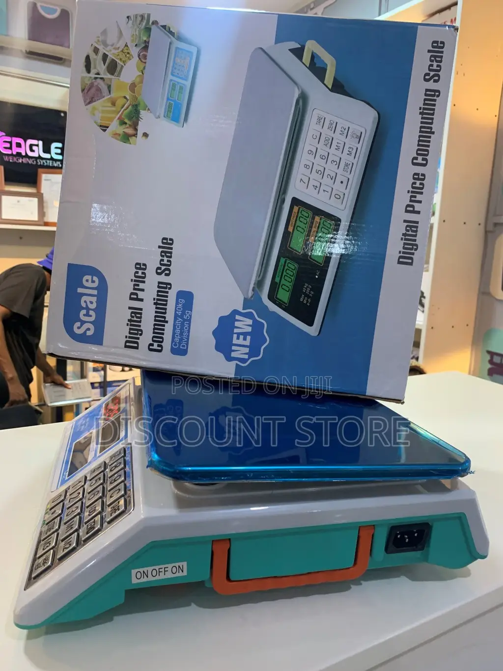 ACS 40kg D=5g Tabletop Mini Price Computing Scales in Uganda
