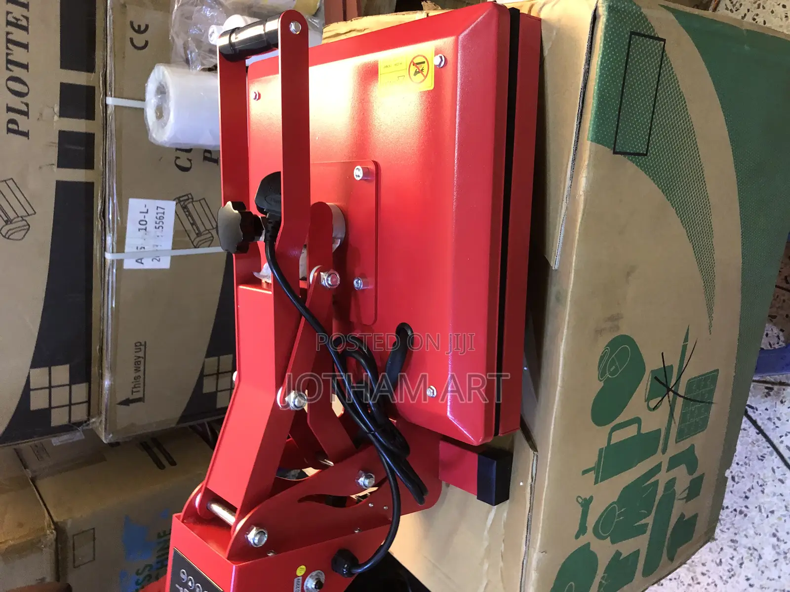 Heat Press Red