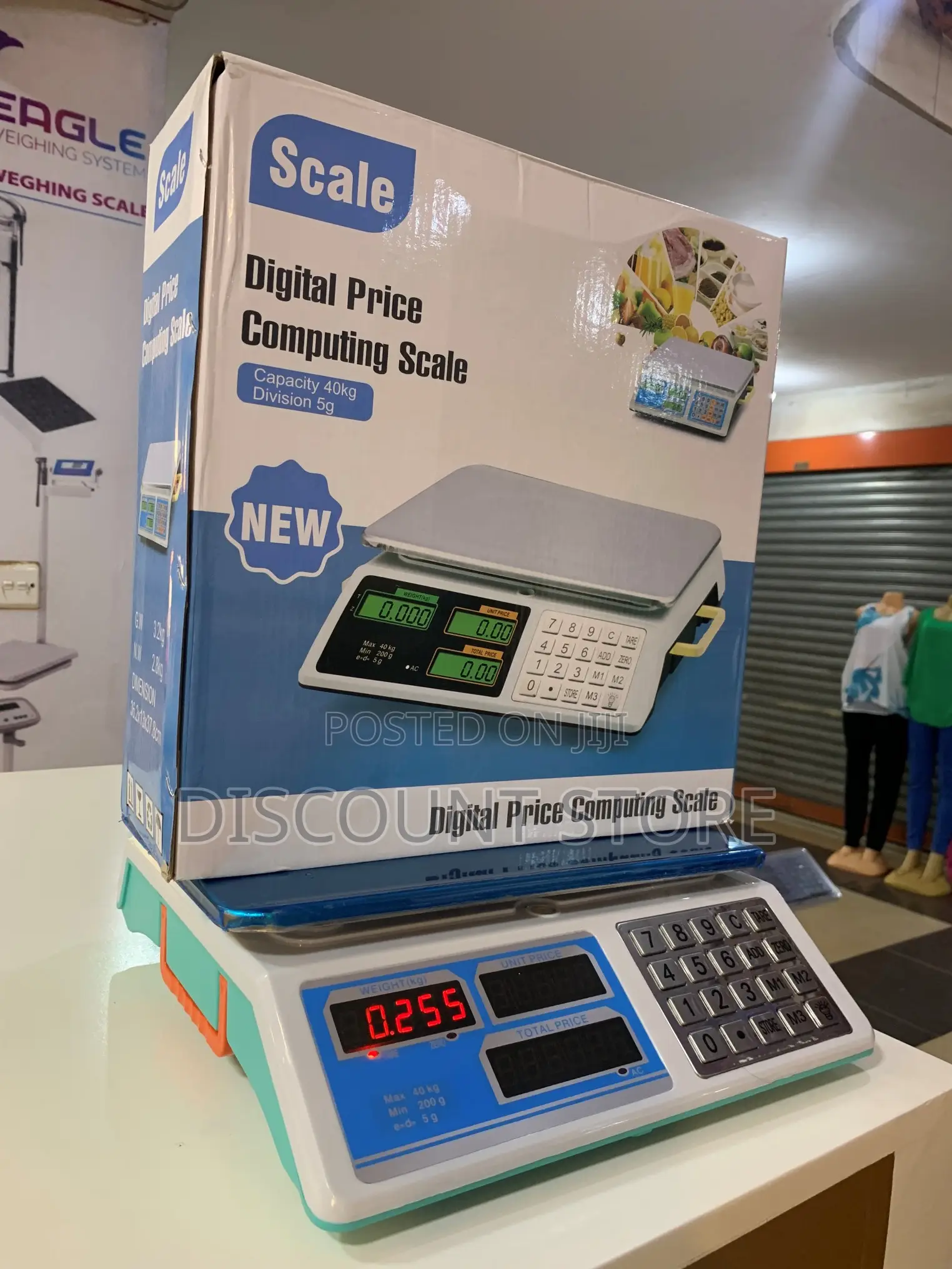 ACS 40kg D= 5g Best Quality Kitchen Weighing Tabletop Scale