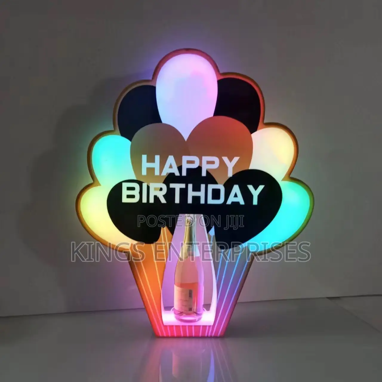 Bar Bottle Presenter (With Happy Birthday Message)