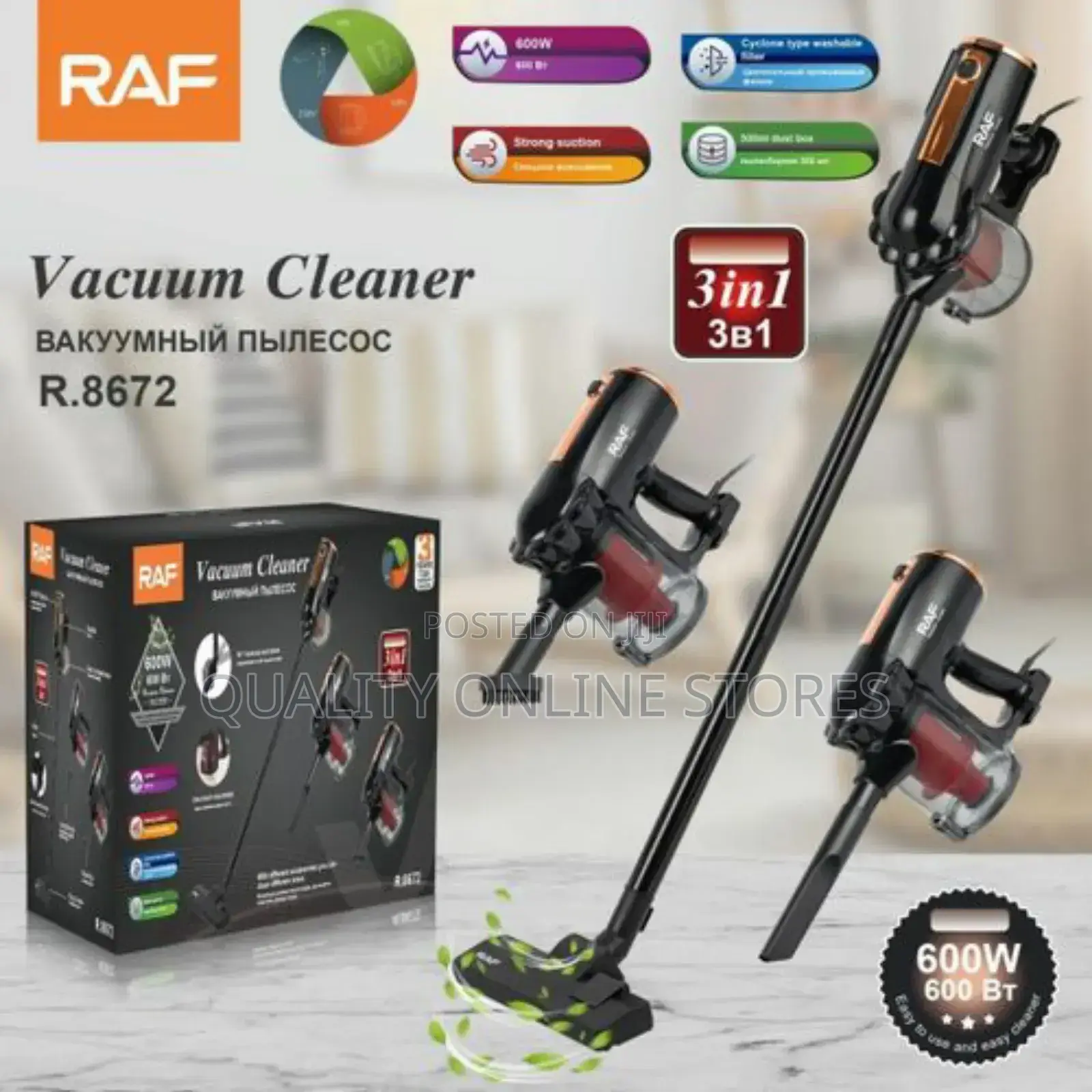 Raf 3 in 1 Vacuum Cleaner