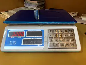 ACS 40kg D=5g Digital Tabletop Commercial Scales for Shops