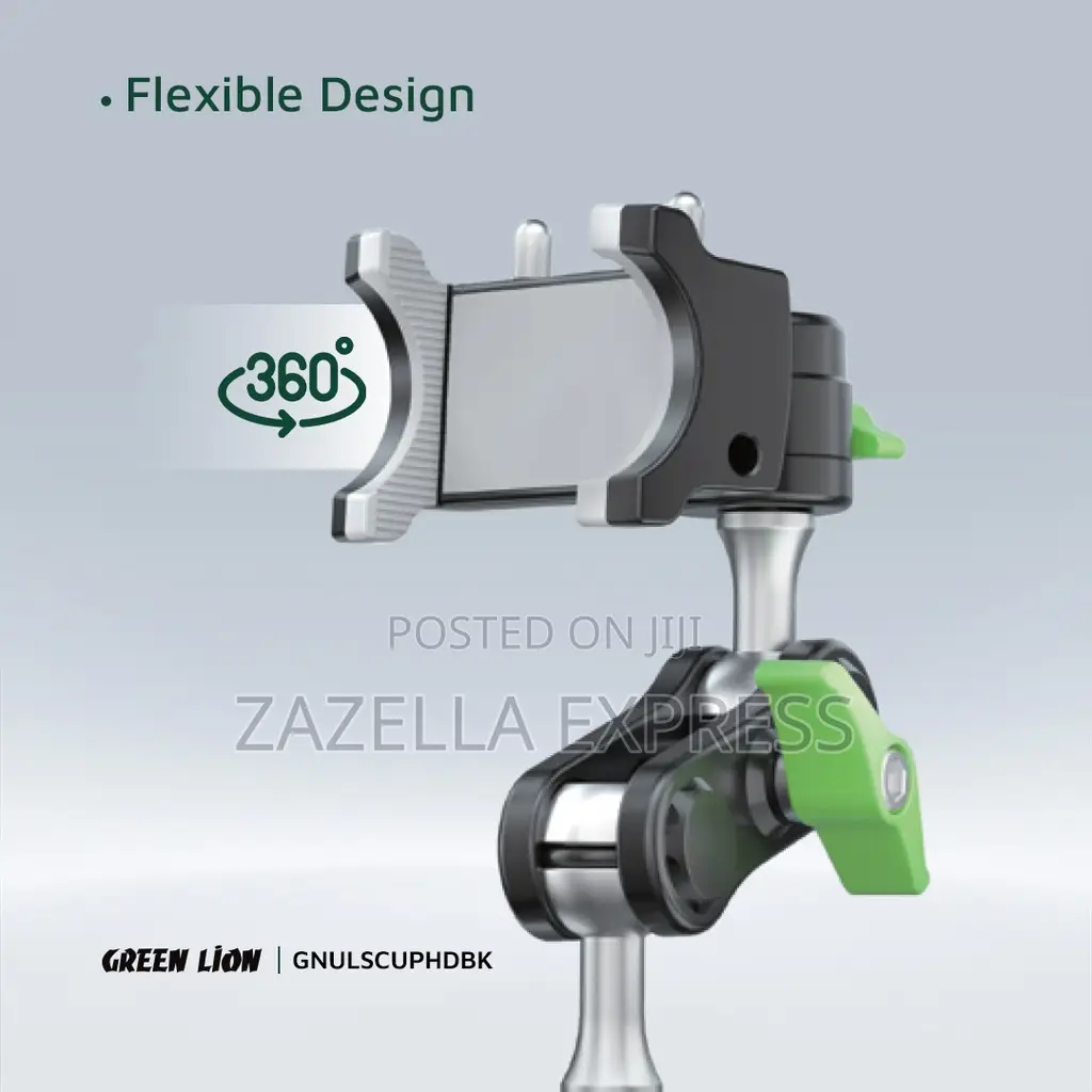 Green Lion Ultimate Phone Holder With Suction Cup Mount