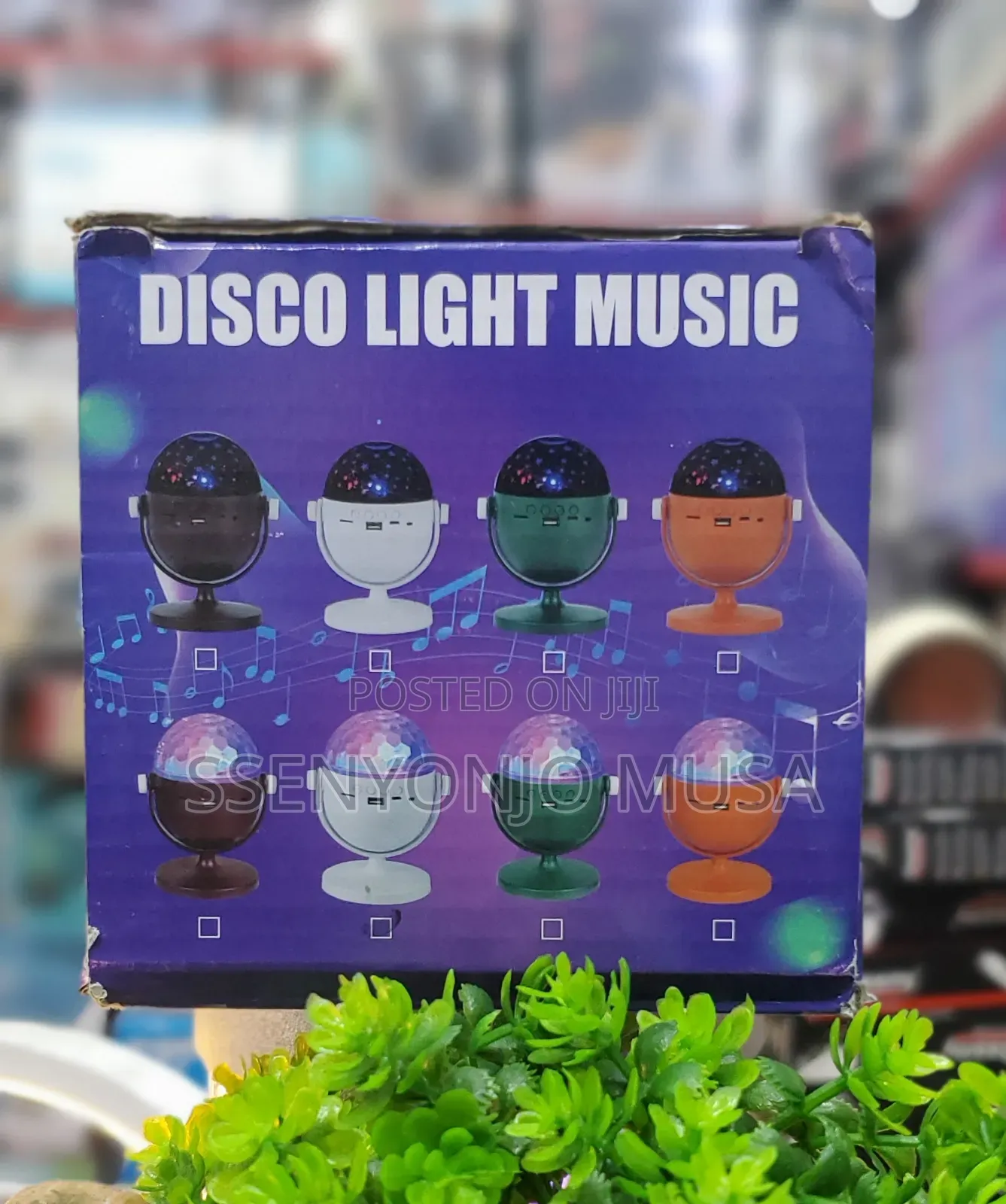Disco Projecting Light Music Bluetooth Speaker Ot-1 - 6w, 1200mah-