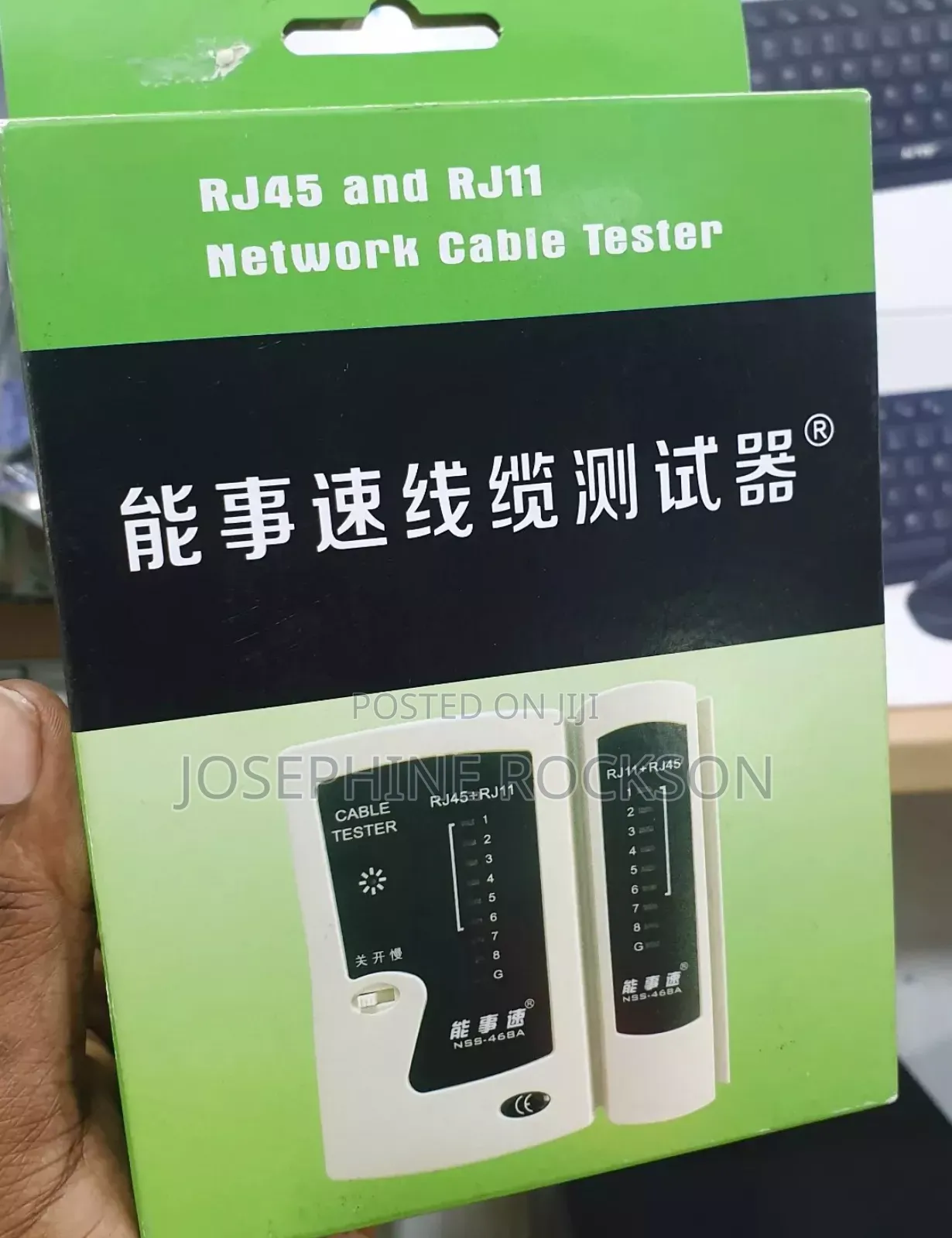 Networking Cable Tester RJ 45 and RJ11