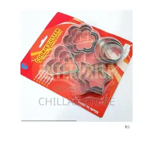 Stainless Steel 12 PCS Cookie Cutter.