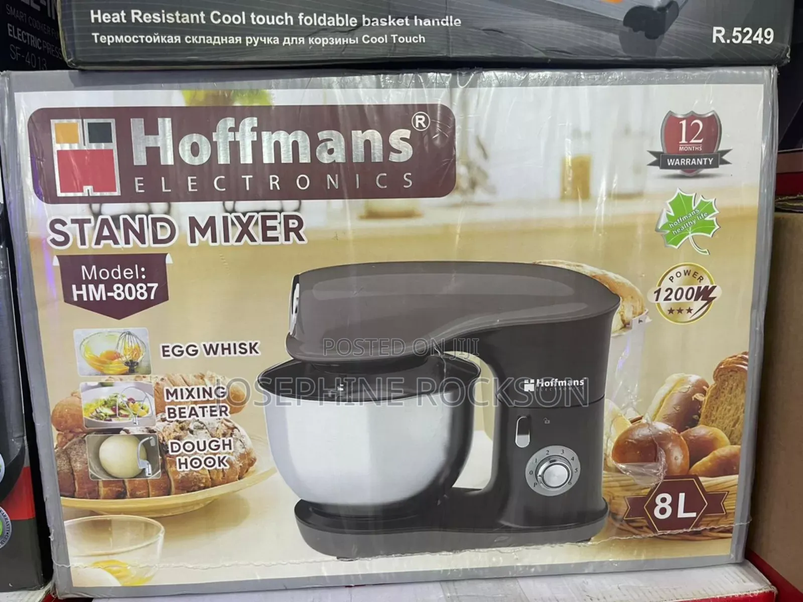 Hoffman 8L Stand Mixer