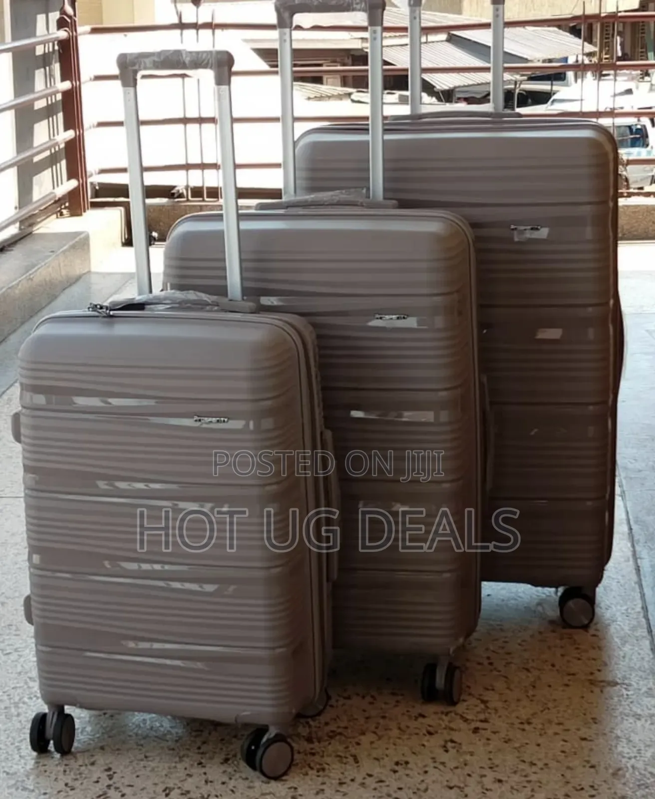 Set of 3 Travel Rubber Unisex Strong Material L, M, S Size