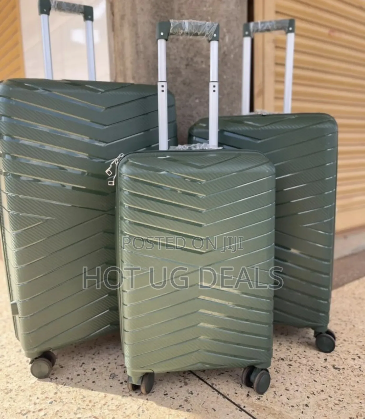Set of 3 Travel Rubber Unisex Strong Material L, M, S Size