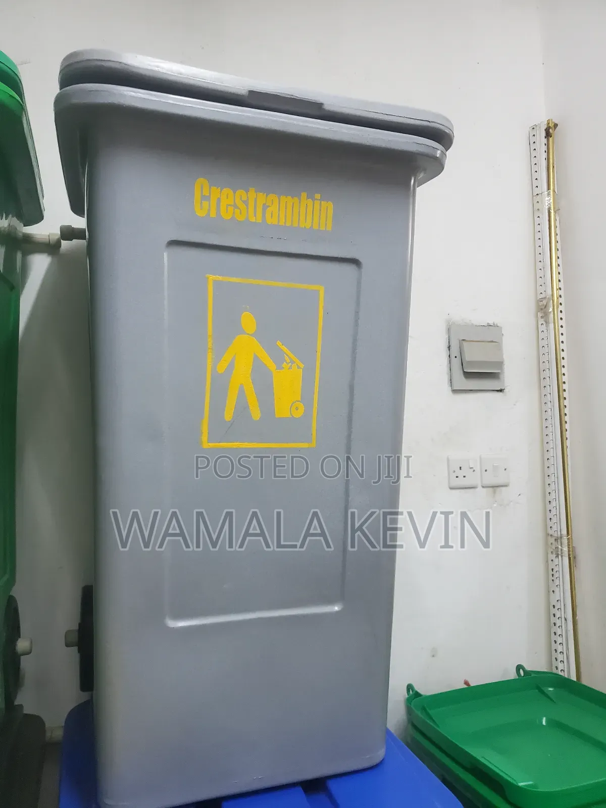 A Waste Plastic Bin