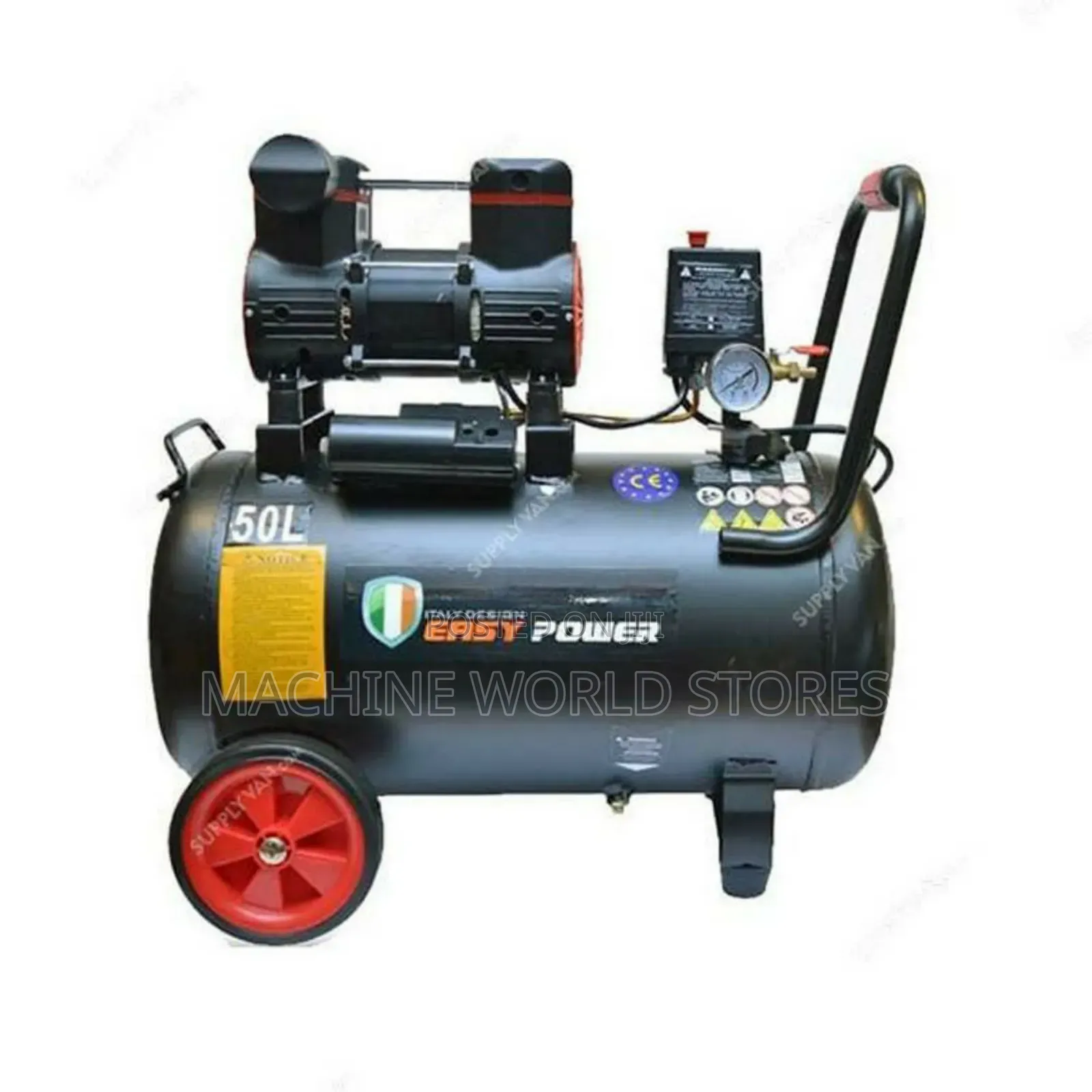 50L Silent Air Compressor Single Piston
