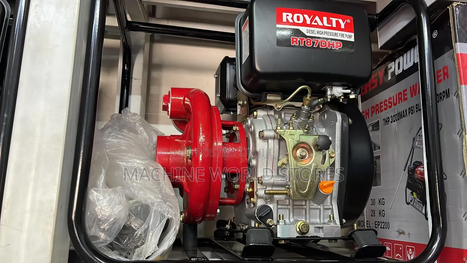 RT87DHP 3" Diesel High Pressure Water Pump