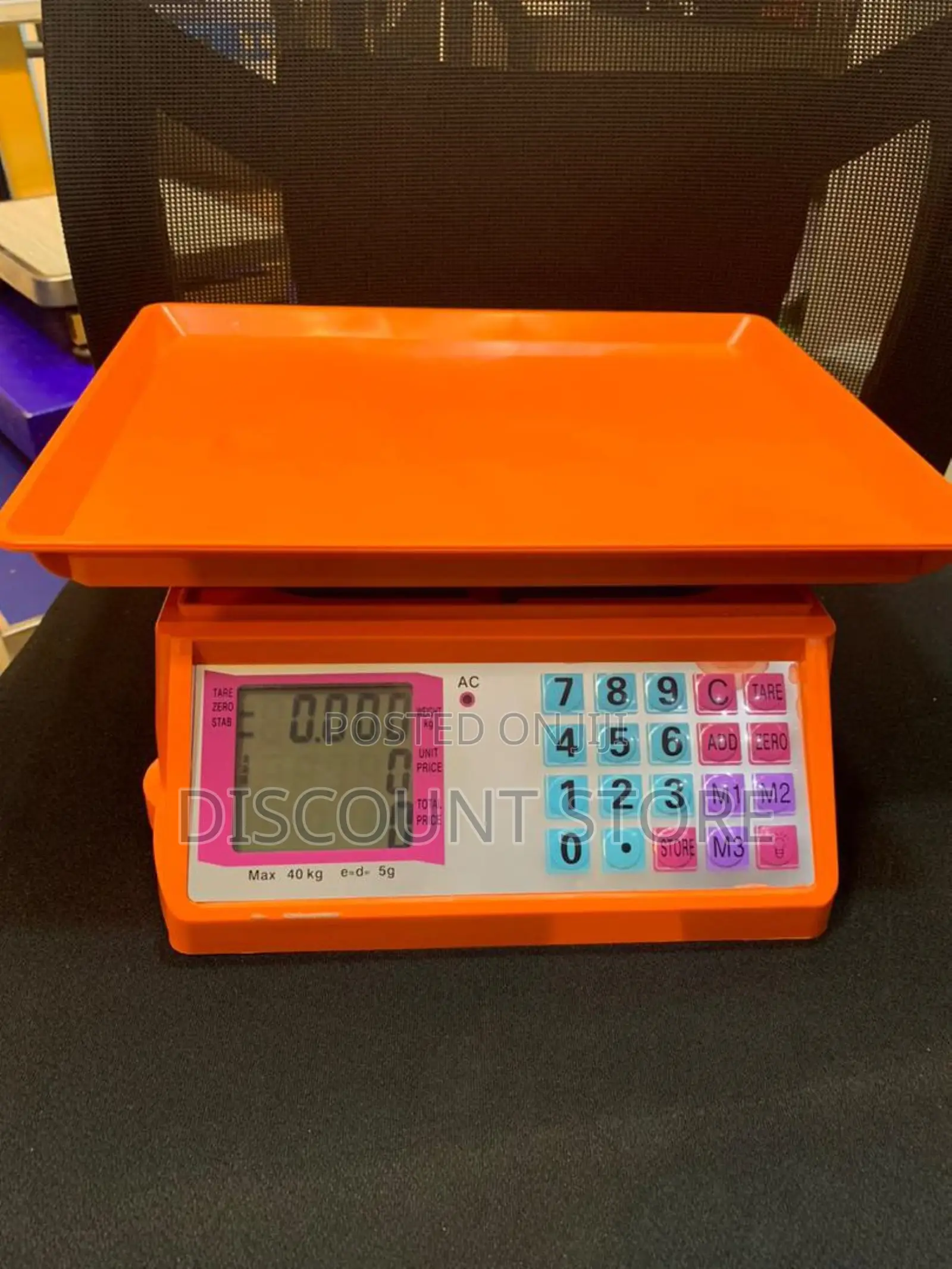 ACS 40kg D=5g Commercial Tabletop Weighing Scale for Shop
