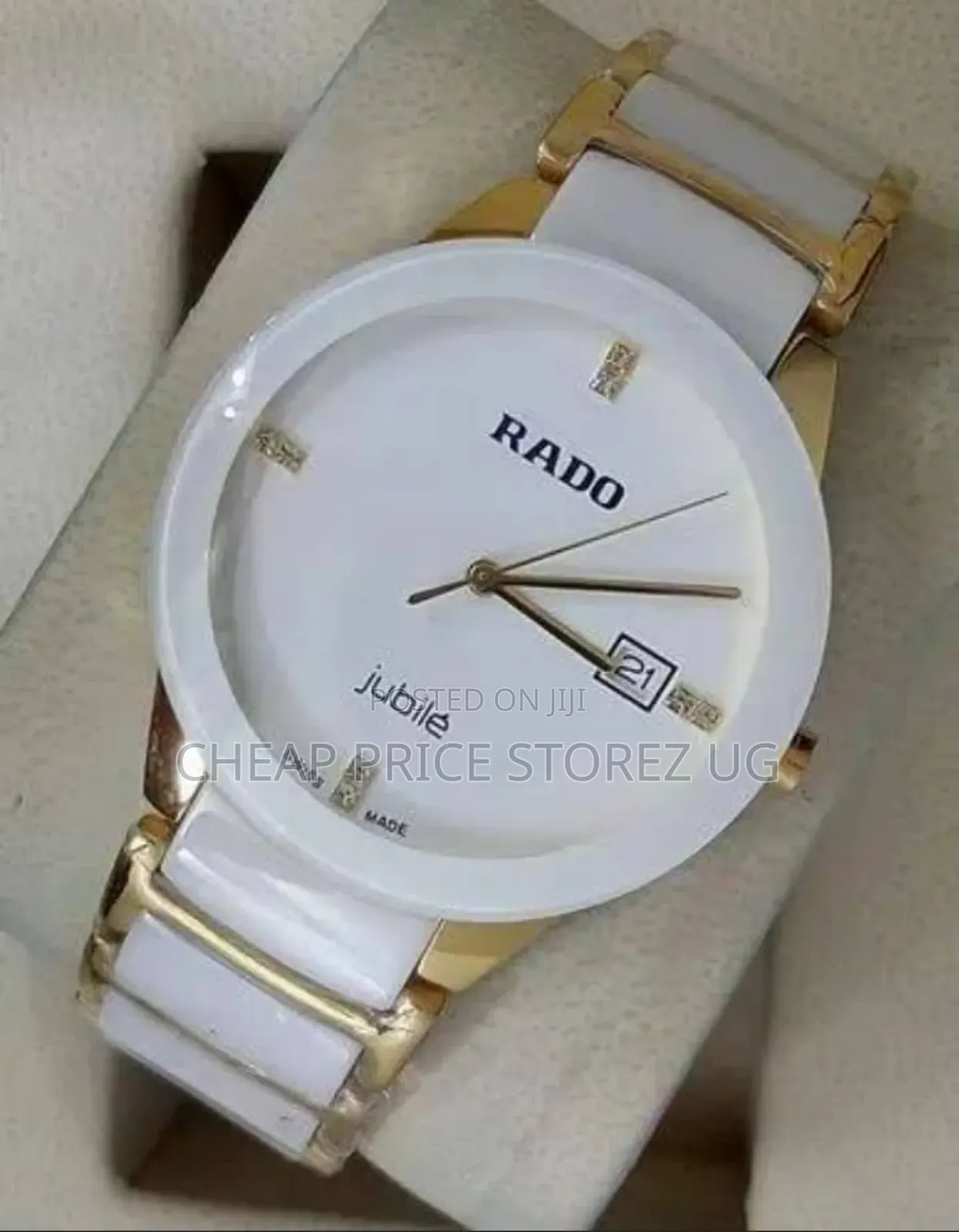 Jubile White Gold Rado Men S Watch Watch 2 Tone White Gold