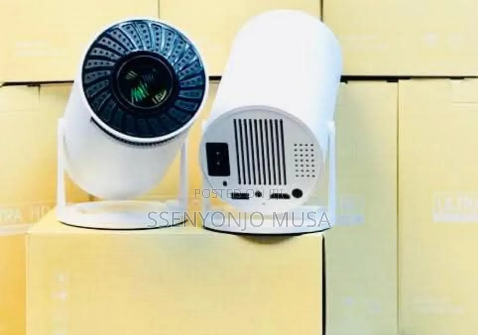 Hy300pro Smart Mini Projector - Ultra Hd, Wifi 6, Bluetooth-