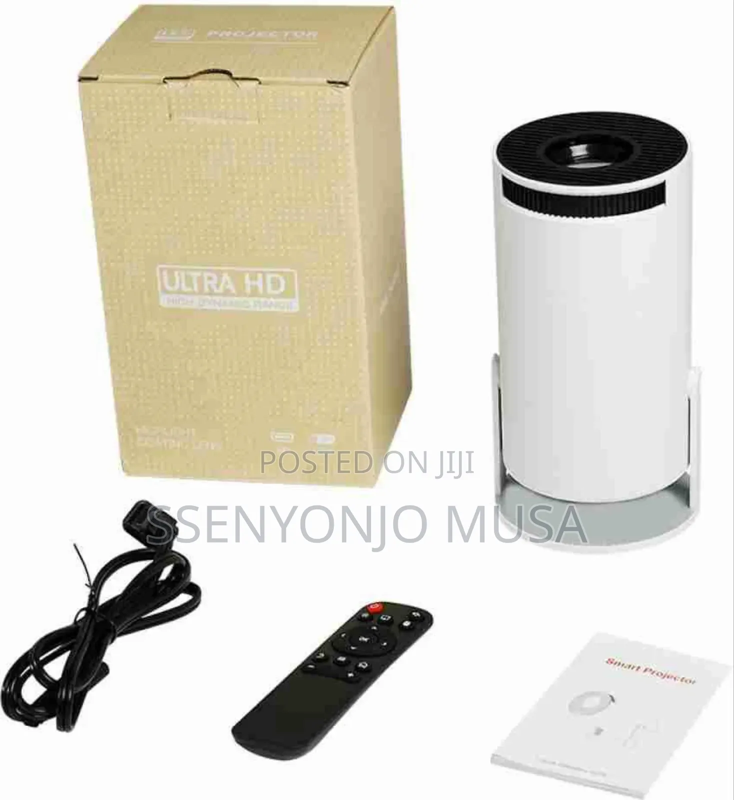 Hy300pro Smart Mini Projector - Ultra Hd, Wifi 6, Bluetooth-