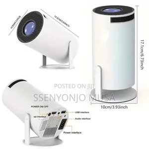 Hy300pro Smart Mini Projector - Ultra Hd, Wifi 6, Bluetooth-