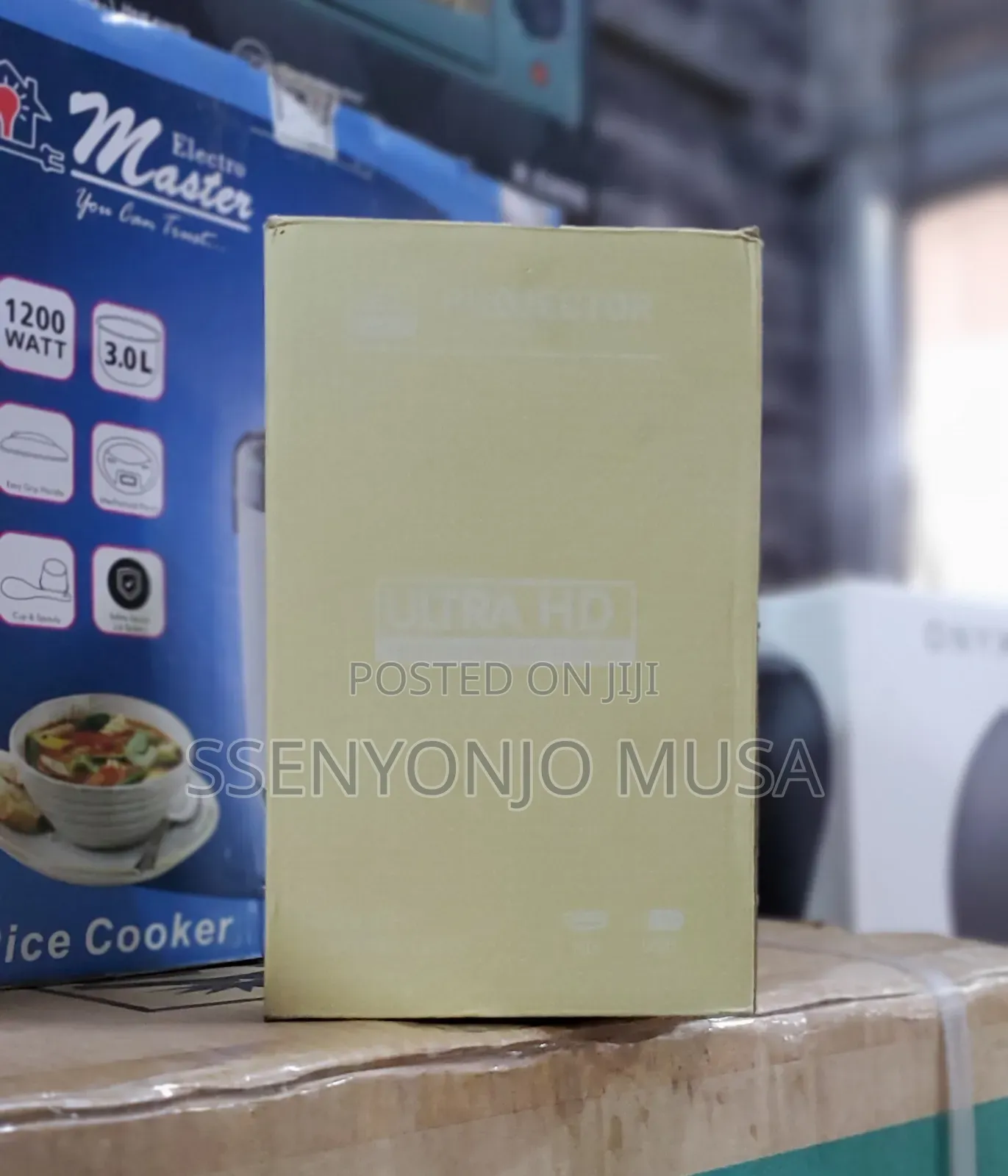 Hy300pro Smart Mini Projector - Ultra Hd, Wifi 6, Bluetooth-