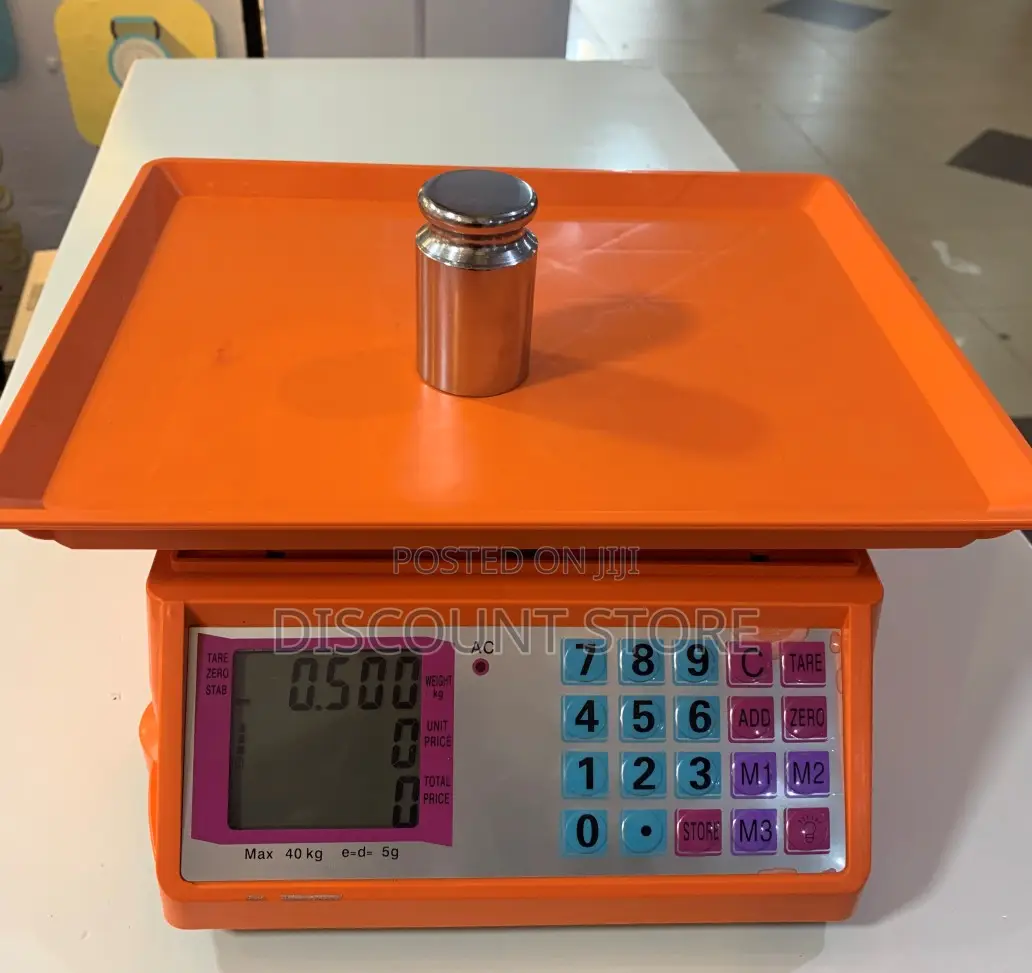 ACS 40kg D=5g Digital Product Weighing Tabletop Scales