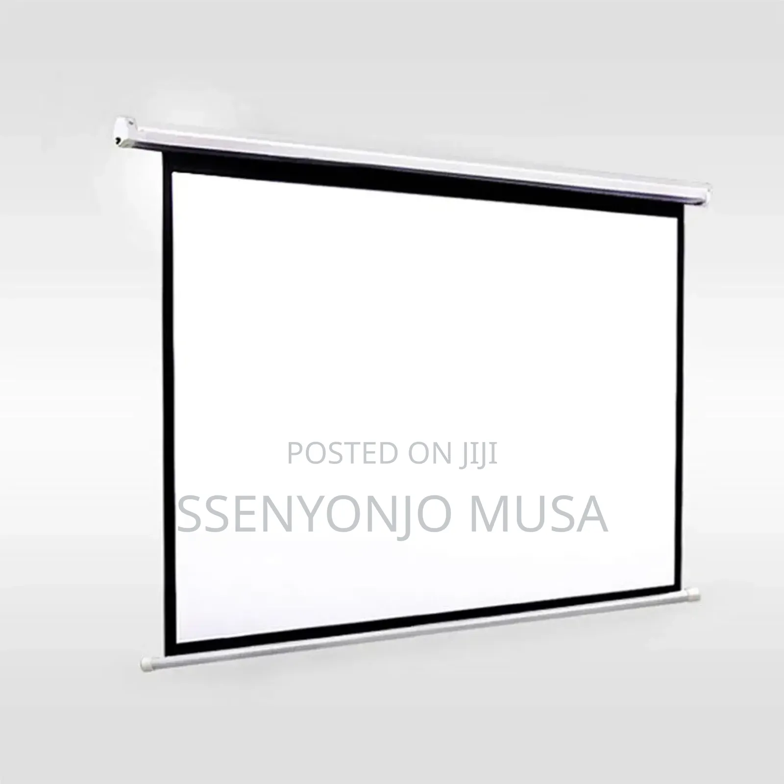 72 Inch 16:9 Matte White Electric Projection Screen for H-T