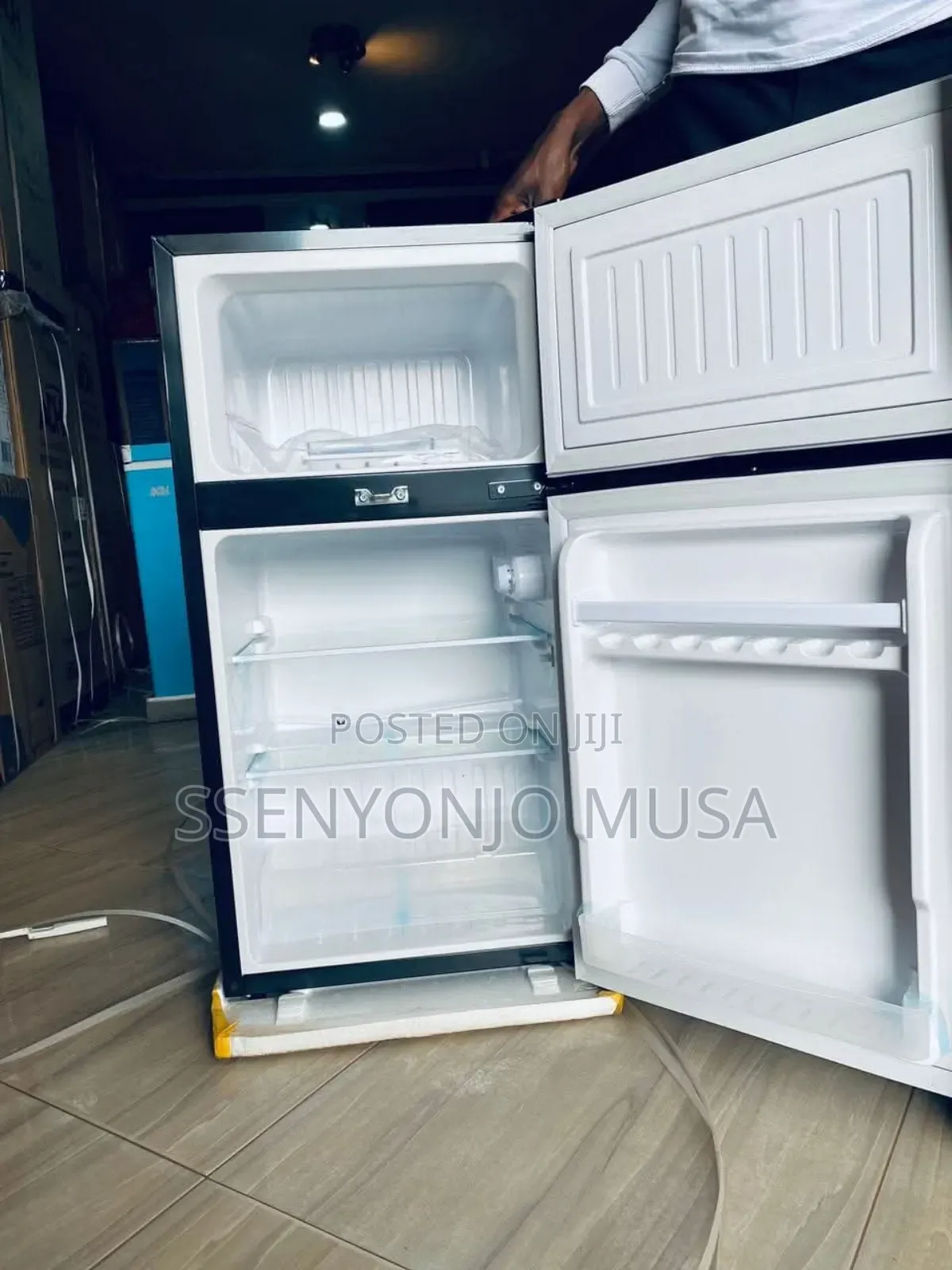 ADH BCD8099 98L Top Mount Freezer Fridge - Double Door Refr-