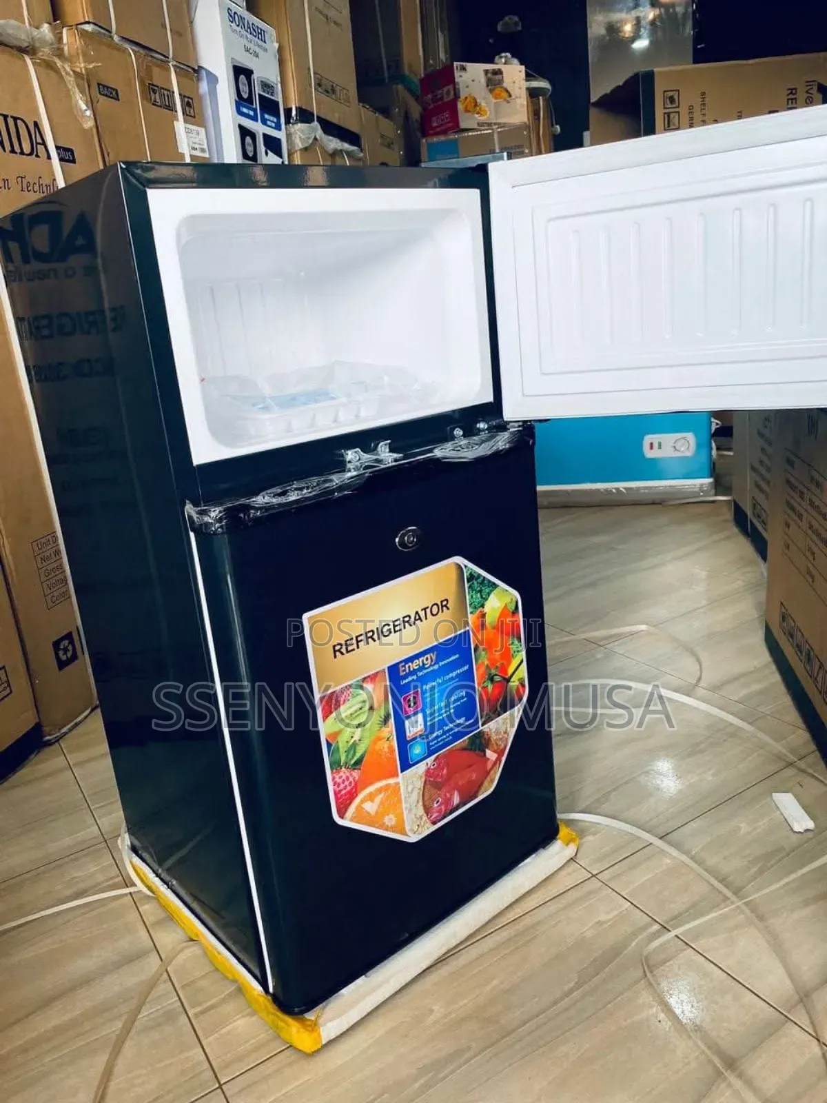 ADH BCD8099 98L Top Mount Freezer Fridge - Double Door Refr-