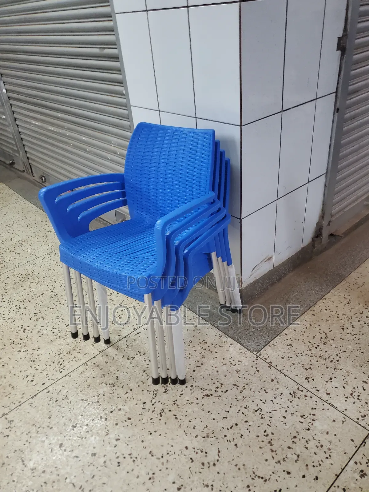 Heavy-Duty Restaurant Chairs(Blue)