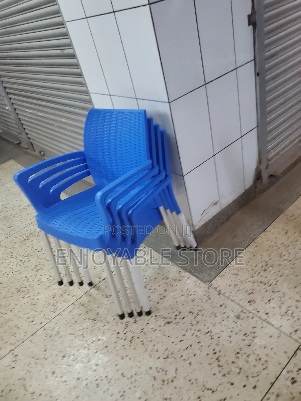 Heavy-Duty Restaurant Chairs(Blue)