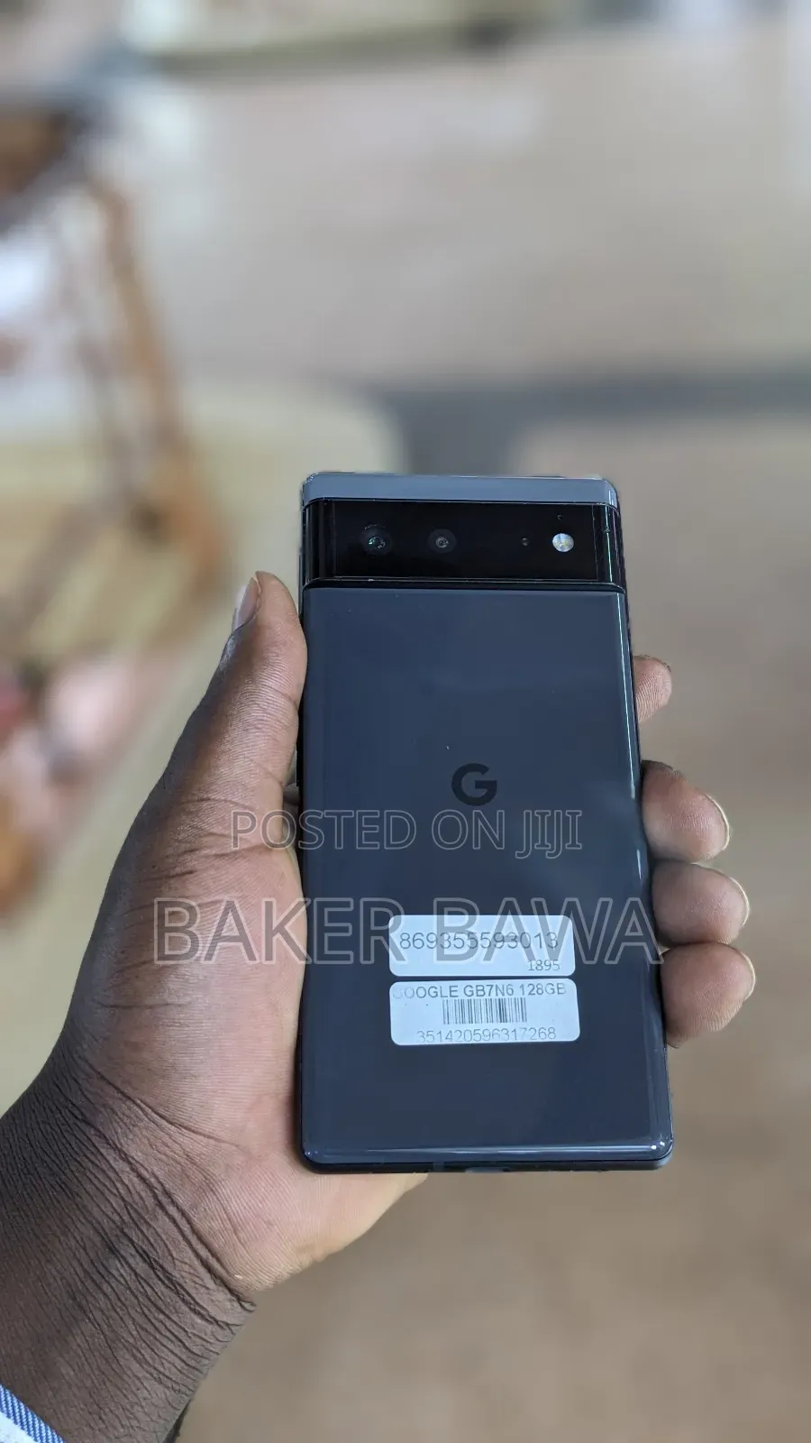 Google Pixel 6 128 GB Black